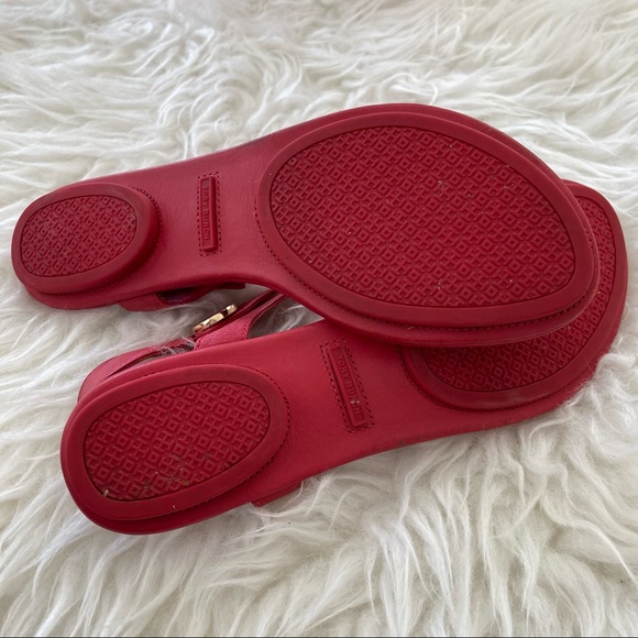 Tory Burch Minnie Travel Sandal - Red 🌹 - Picture 7 of 7